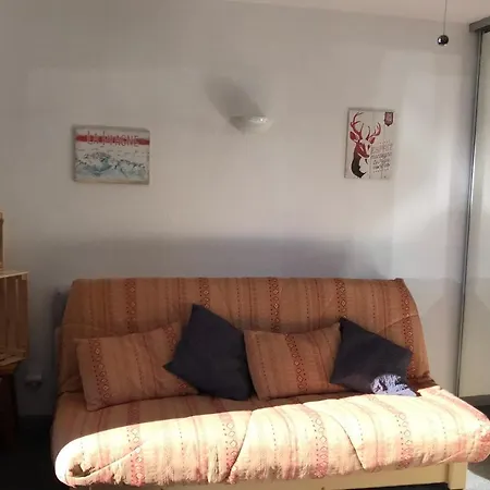 Bright Studio With Balcony La Plagne Buitenkant foto
