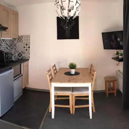 Bright Studio With Balcony La Plagne Buitenkant foto